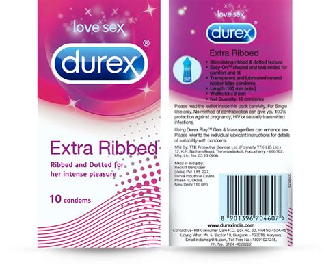 durex condoms extra ribbed|More.